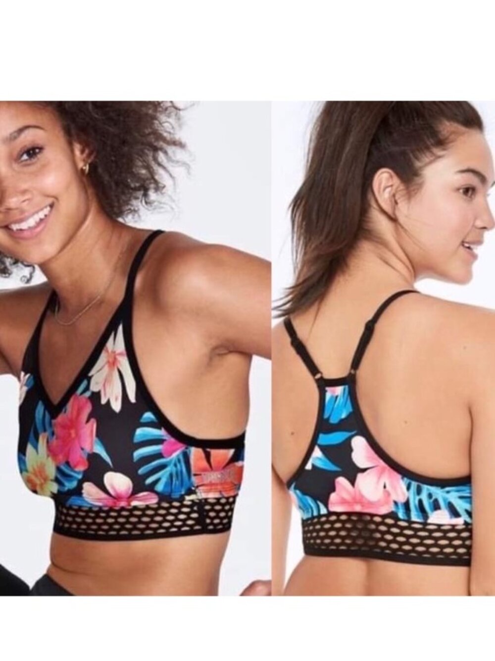Victoria's Secret PINK | Mesh Tropical Ultimate Lightly Lined Bra | Size Medium